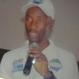 Nabieu Musa Kamara candidat de Peace and Liberation Party (PLP)